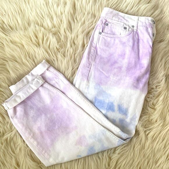 Topman Nordstrom relaxed multicolored jeans sz W32 /L32 Romantic Beach Vacation - Picture 6 of 15